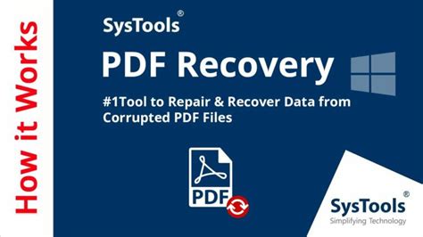 Download SysTools PDF Recovery